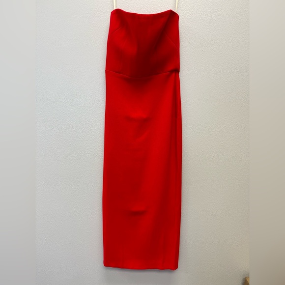 Callan Stretch Crepe Strapless Dress - Picture 7 of 12